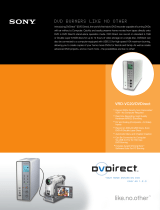 Sony DVDIRECT VRD-VC20 User manual