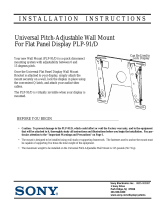 Sony PLP-91/D User manual