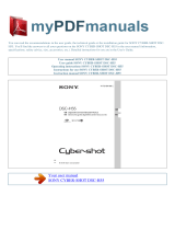 Sony DSC-H55 User manual