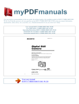 Sony DSC-W120 User manual