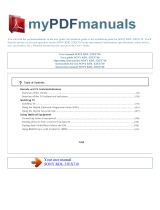 Sony KDL-32EX710 User manual