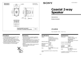 Sony XS-4624 User manual