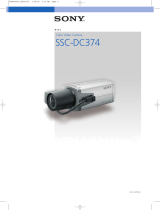 Sony SSC-DC374 User manual