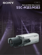 Sony Ssc-M383 User manual