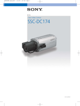 Sony SSCDC174 User manual