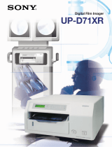 Sony UP-D71XR User manual