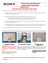 Sony VPCL211FX/B Installation guide