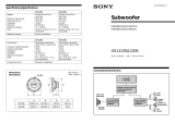 Sony XS-L1235 User manual