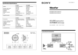 Sony XS-L835 Installation guide