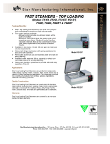 Star Manufacturing FS2DT User manual