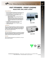 Star Manufacturing FSFD User manual