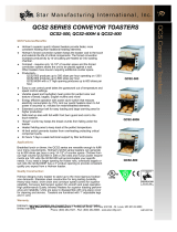 Star Manufacturing QCS2-600H  User manual