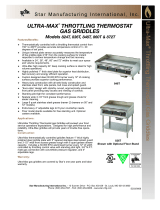 Star Manufacturing Ultra-Max 824T User manual