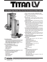 State Industries Oil & Dual Fuel Commercial Water Heaters User manual
