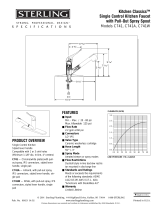 Sterling Plumbing C741WS User manual