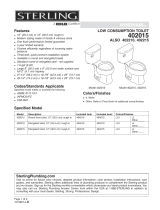 Sterling Plumbing Low Consumption Toilet 402015 User manual