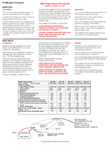 Sterling Power Products PROBUDGET PB1206 User manual