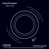 Sony Ericsson Cyber-shot C905 User manual