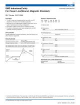 TDK SLF Series SLF12565 User manual