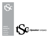 The Speaker Company IndooR oUtdooR SpEakERS User manual