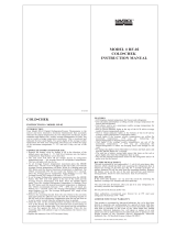 TIMEX Weather Products RF-02 User manual