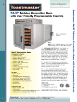 Toastmaster RA-5T User manual