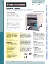 Toastmaster TC17D3663 User manual