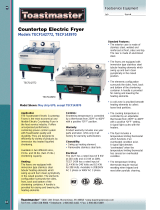 Toastmaster TECF143970 User manual