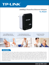 TP-LINK TL-PA201 User manual