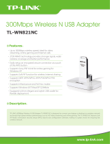 TP-LINK TL-WN821NC User manual