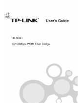 TP-LINK TR-966D User manual
