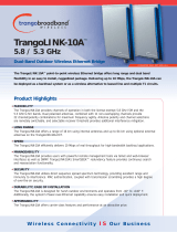 Trango Broadband TrangoLink-10A User manual