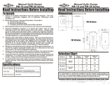 Trico PM-10 User manual