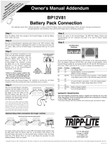 Tripp Lite BP12V81 User manual