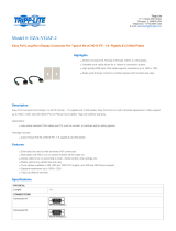 Tripp Lite EZA-VGAF-2 User manual