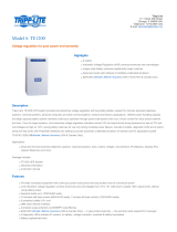 Tripp Lite TE1200 User manual