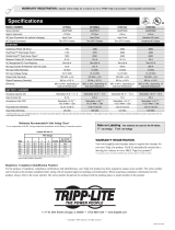 Tripp Lite UT2012UL User manual