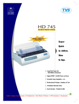 TVS electronic HD 745 User manual