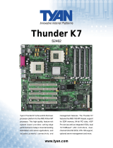Tyan Computer Thunder S2462 User manual