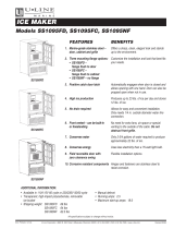 U-Line SS1095FC User manual