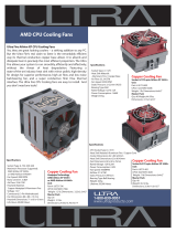Ultra Products CPU Cooling Fans AMD User manual
