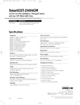 UNICOM Electric SmartGST-2404GM User manual