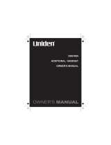 Uniden DSS7805 User manual