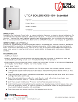 UTICA BOILERS CuB Series Submittal Manual