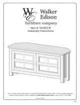 Walker Edison Furniture Company HD44CCRAG User manual