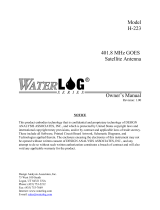 WATERLOO H-223 User manual