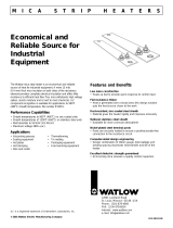 Watlow Electric Mica Strip Heater User manual