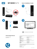 Western Digital My Book AV-TV Quick Installation Guide