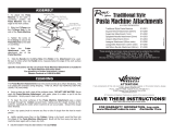 Weston Products 01-0202 User manual