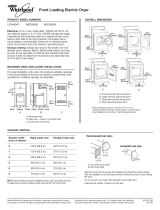 Whirlpool LEV4634P User manual